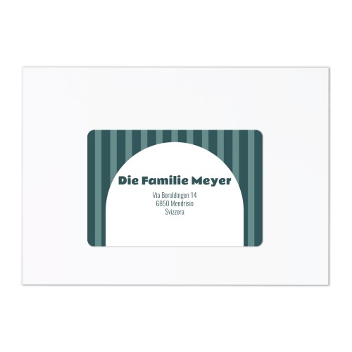 Striped Arch Shape Striped Arch Shape