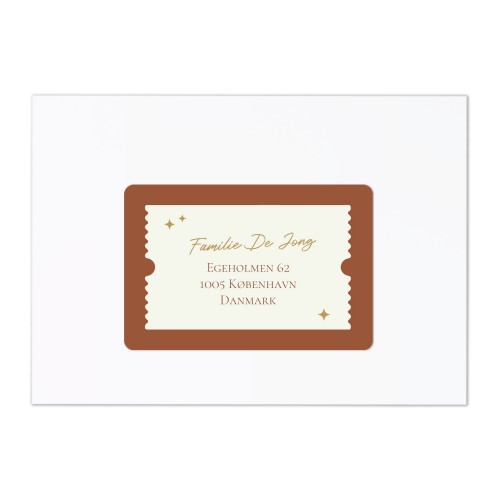 Mottakeradresseetiketter - 16 stk forskjellige