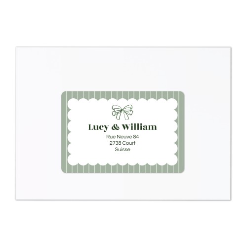 Romantic Bow Scallop