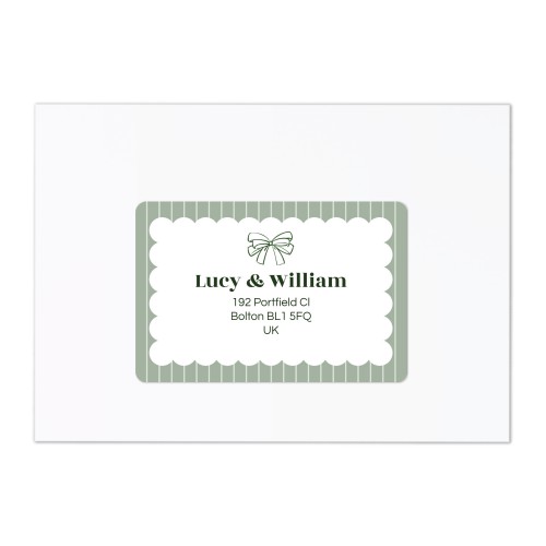 Romantic Bow Scallop