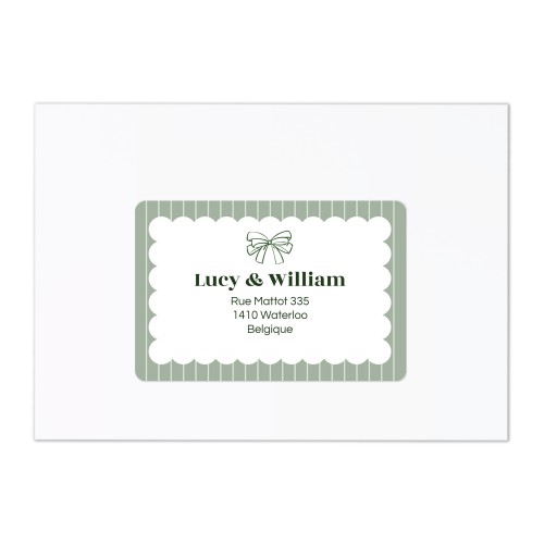 Romantic Bow Scallop