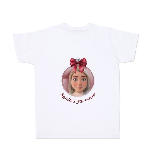 T-shirt with AI White Back