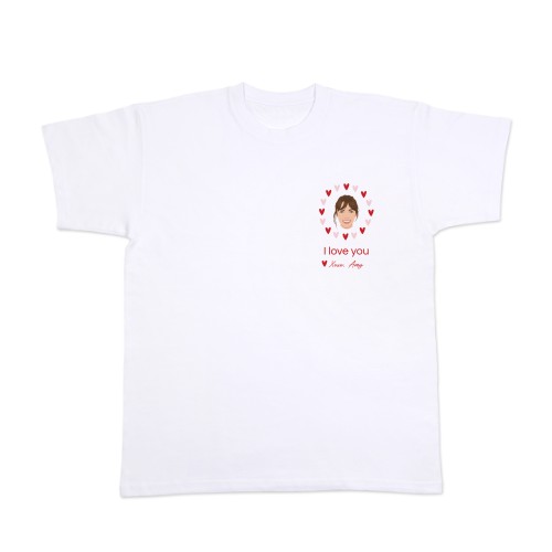 T-Shirt mit KI Weiss Vorderseite