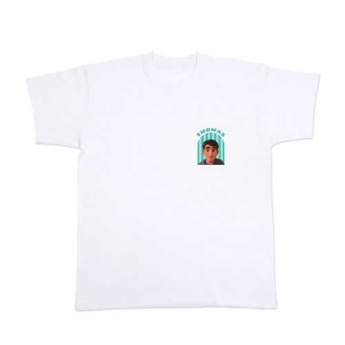 T-shirt with AI White Front