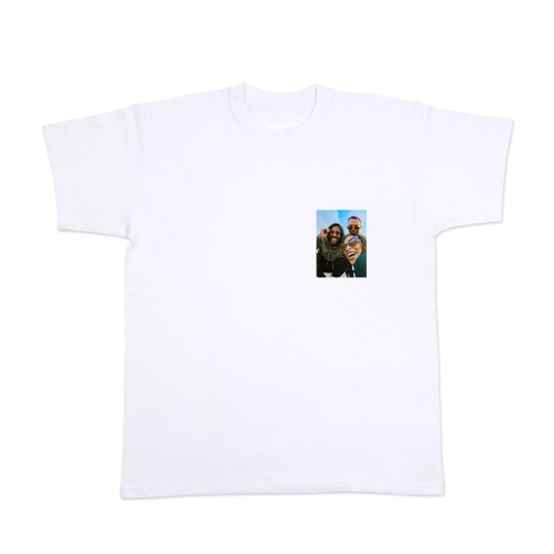 T-shirt met AI wit voorkant