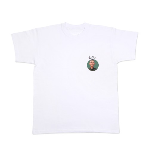 T-shirt with AI White Front