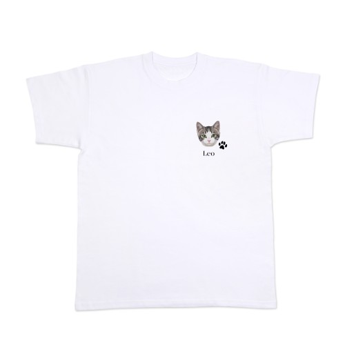 T-Shirt mit KI Weiss Vorderseite