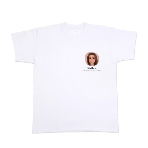 T-shirt avec IA blanc