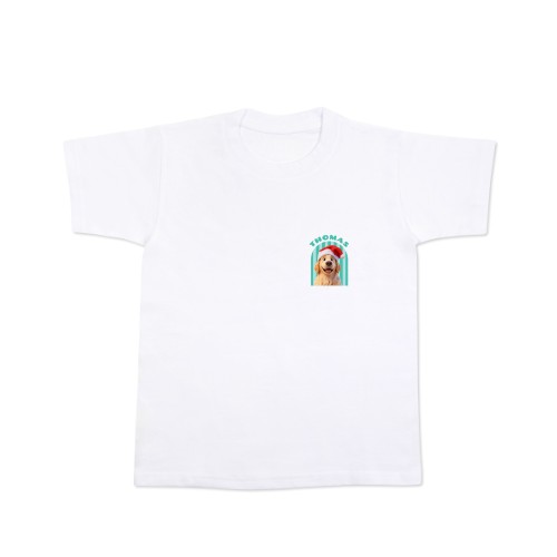 T-shirt with AI Kids White Front