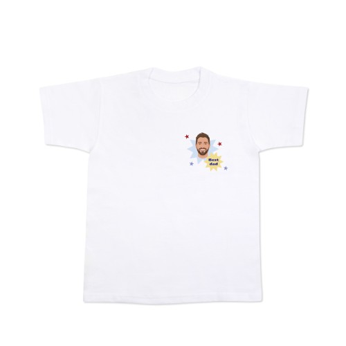 T-shirt avec IA enfant blanc