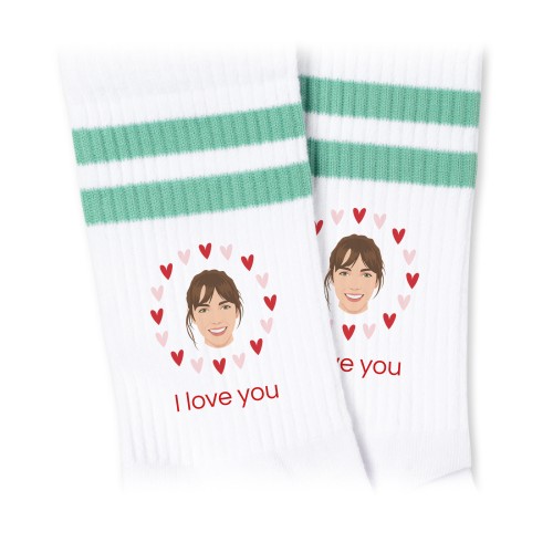 Red Hearts Avatar Pattern