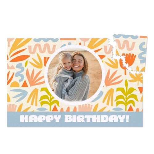 Puslespil med AI foto 1000 brikker (hård pap)