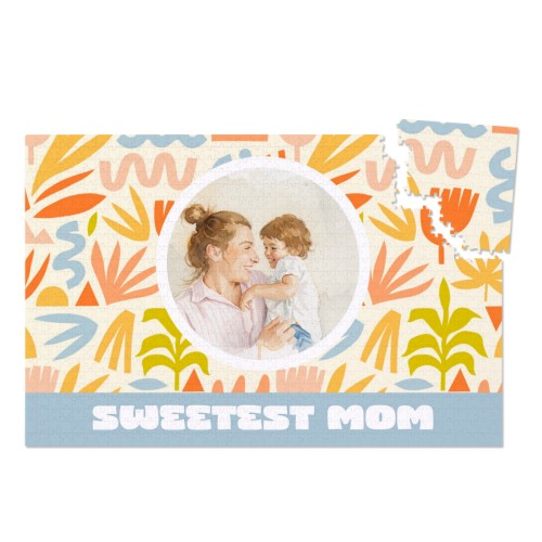 Puslespil med AI foto 1000 brikker (hård pap)