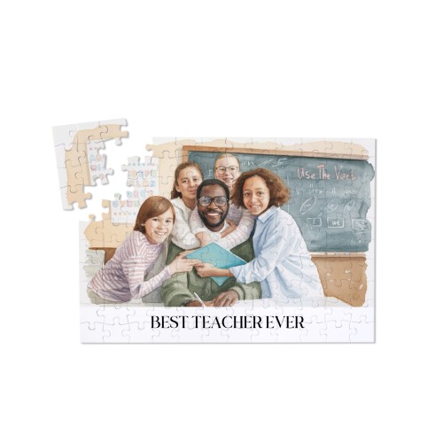 Puslespil med AI foto 120 brikker (hård pap)