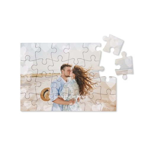 Puslespil med AI foto 24 brikker (hård pap)