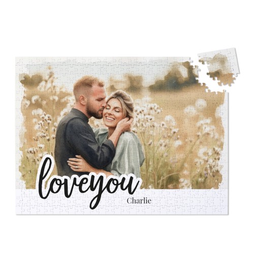 Puslespil med AI foto 500 brikker (hård pap)