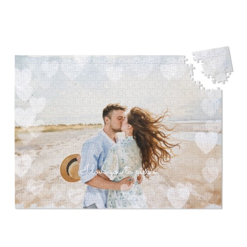 Puslespil med AI foto 500 brikker (hård pap)