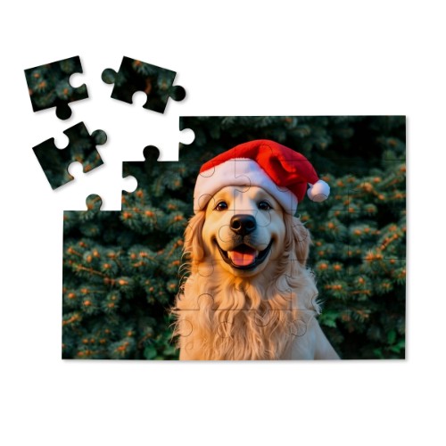 Puzzle 30 pièces avec illustration IA (bois MDF brillant)