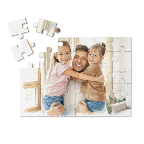 AI Jigsaw 30 pieces (MDF)