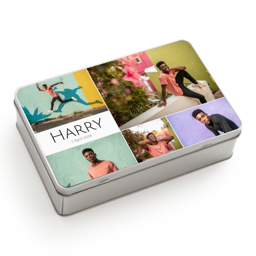 Minimalistisk fotocollage