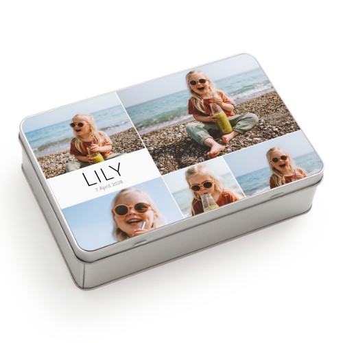 Minimalistisk fotocollage