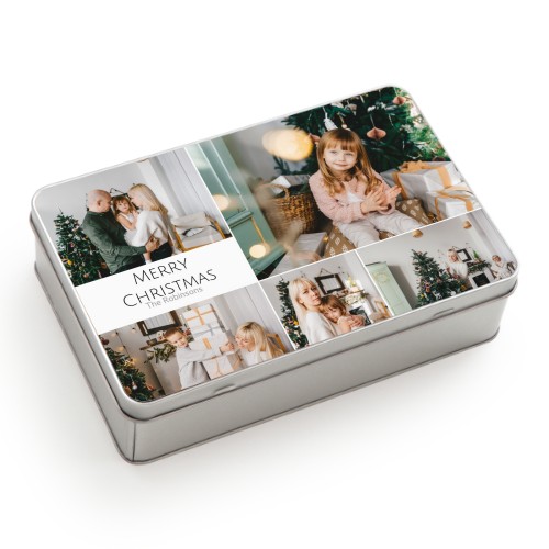 Boîte de rangement rectangle grand format