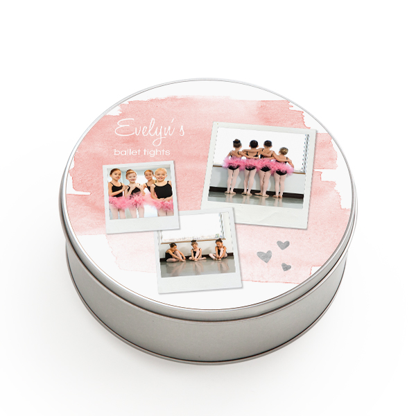 Boîte de rangement ronde grand format