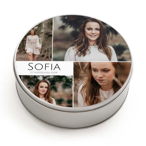 Minimalistinen valokuvakollaasi