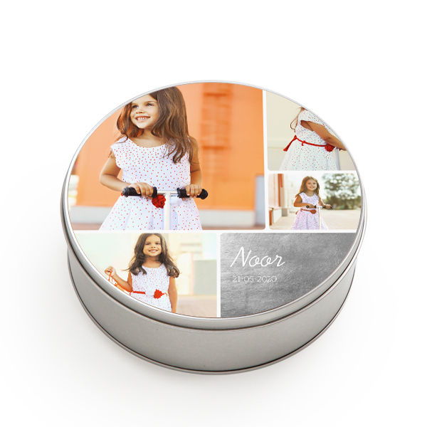 Rounded Corners and Metallic Background