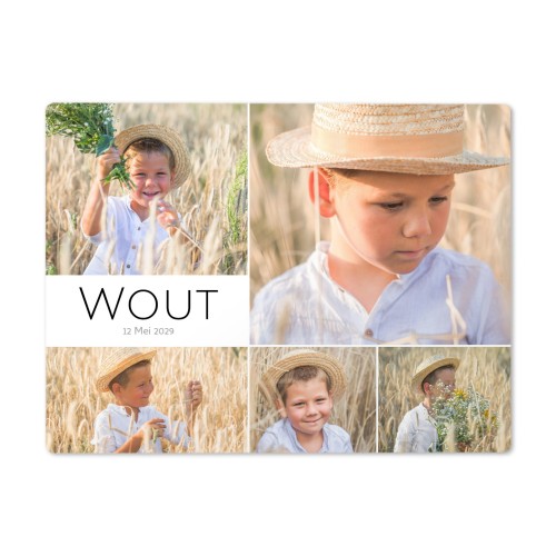 Minimalistische Fotocollage