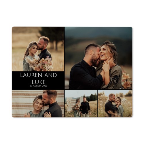 Minimalistisk fotokollasje