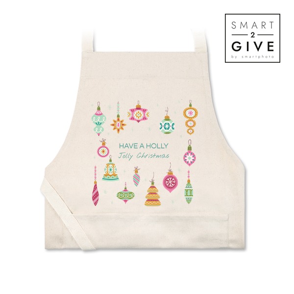 Smart2Give BBQ Box with Beige Apron (Fair trade cotton)