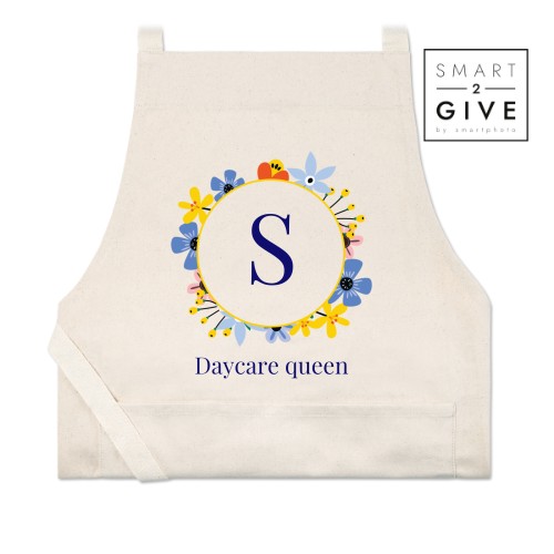 Smart2Give BBQ Box with Beige Apron (Fair trade cotton)