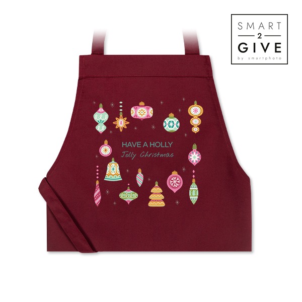 Smart2Give BBQ Box with Burgundy Apron