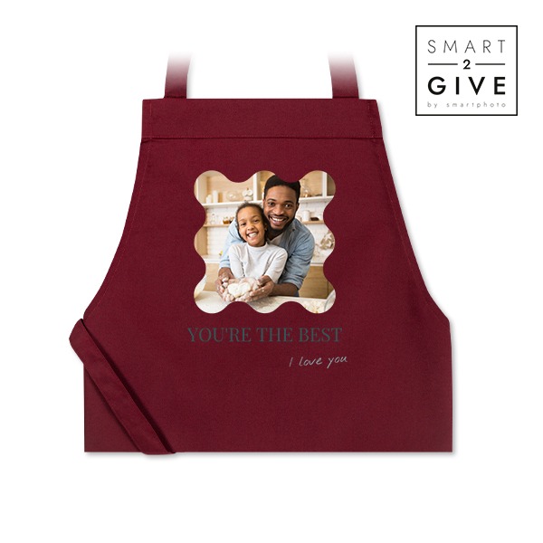 Smart2Give BBQ Box with Burgundy Apron