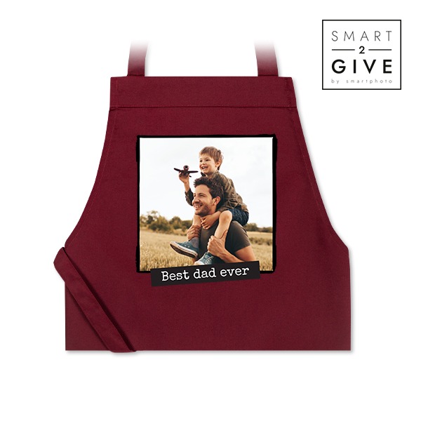 Smart2Give BBQ Box with Burgundy Apron