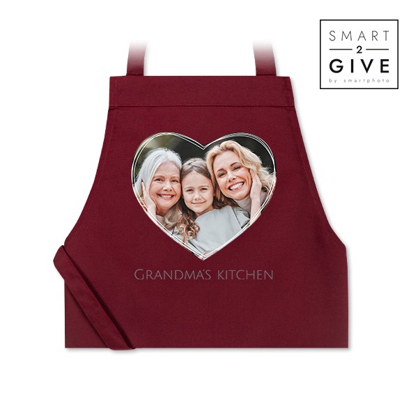 Smart2Give Coffret BBQ avec Tablier Bordeaux