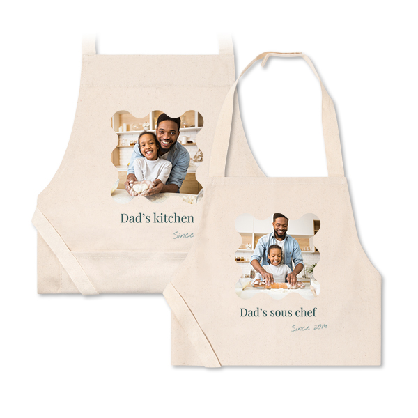 Set de 2 tabliers enfant & adulte Set de 2 tabliers enfant & adulte