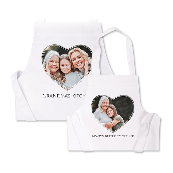 Aprons for parent and child Aprons for parent and child