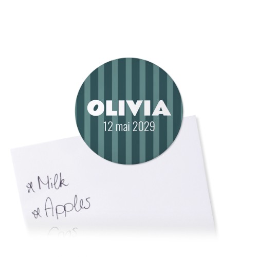 Badges aimantés petit format (lot de 12)