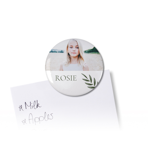 Magnetisk Badge Small - 12 stk