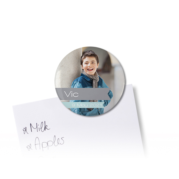 Badges aimantés petit format (lot de 12)