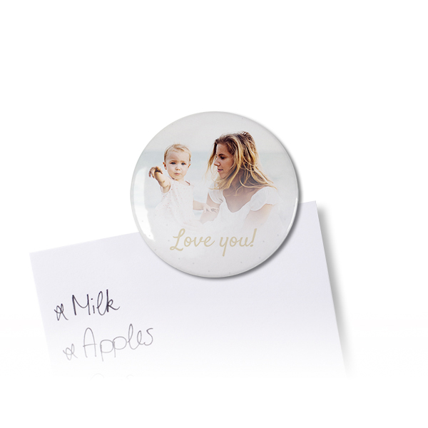 Badges aimantés petit format (lot de 12)