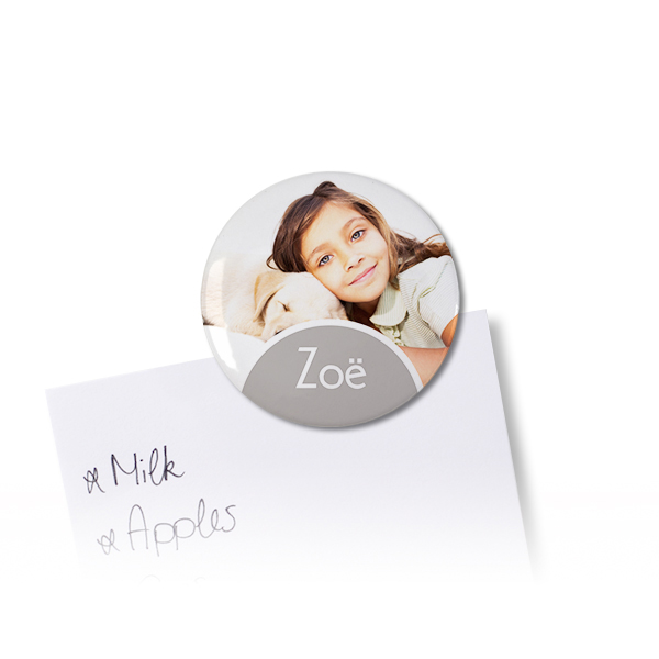 Badges aimantés petit format (lot de 12)