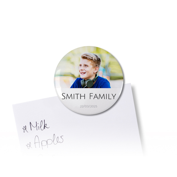Badges aimantés petit format (lot de 12)