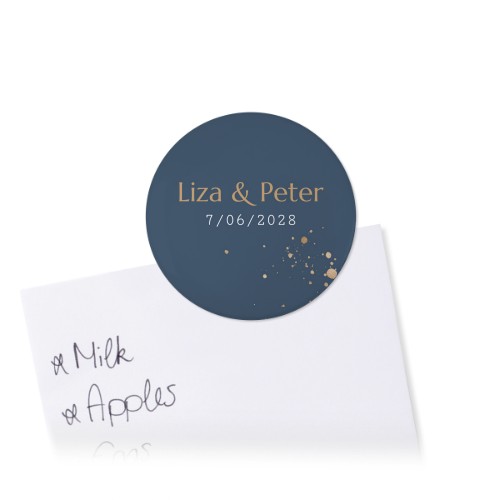 Badges aimantés petit format (lot de 12)