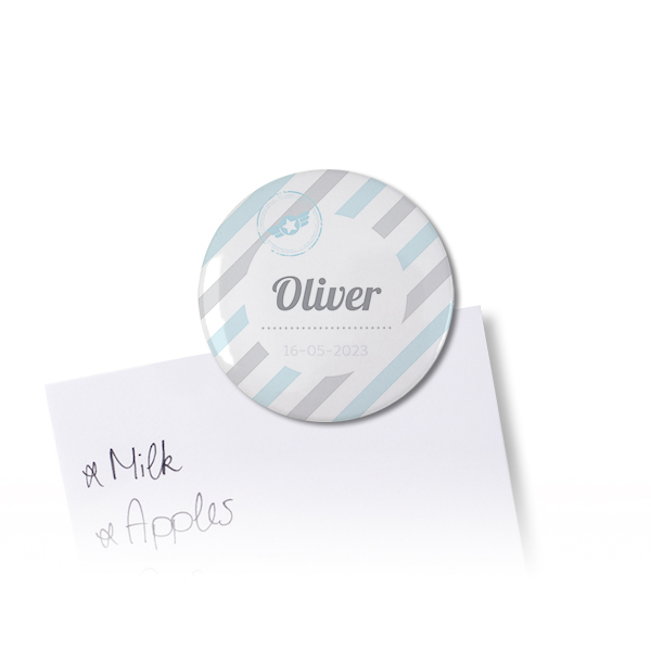 Badges aimantés petit format (lot de 24)