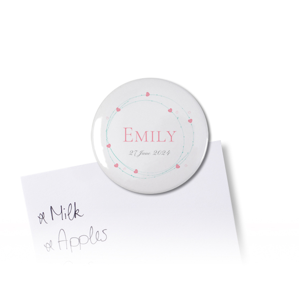 Romantic Heart Wreath - Text Only