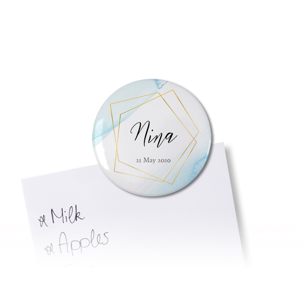 Geo Watercolour - Text Only