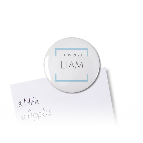 Text On Colored Frame Square